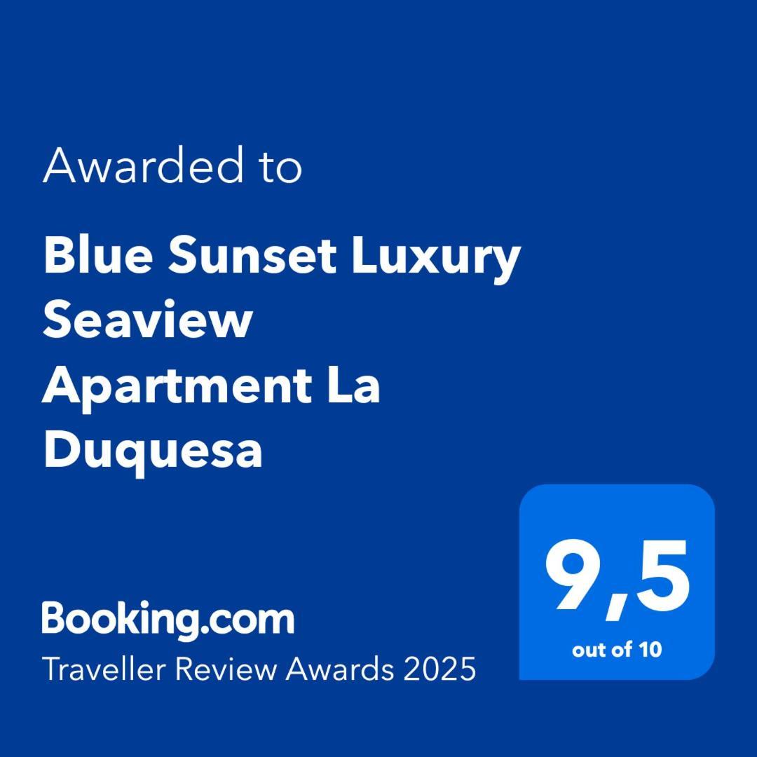 Blue Sunset Luxury Seaview Apartment La Duquesa Manilva Dış mekan fotoğraf